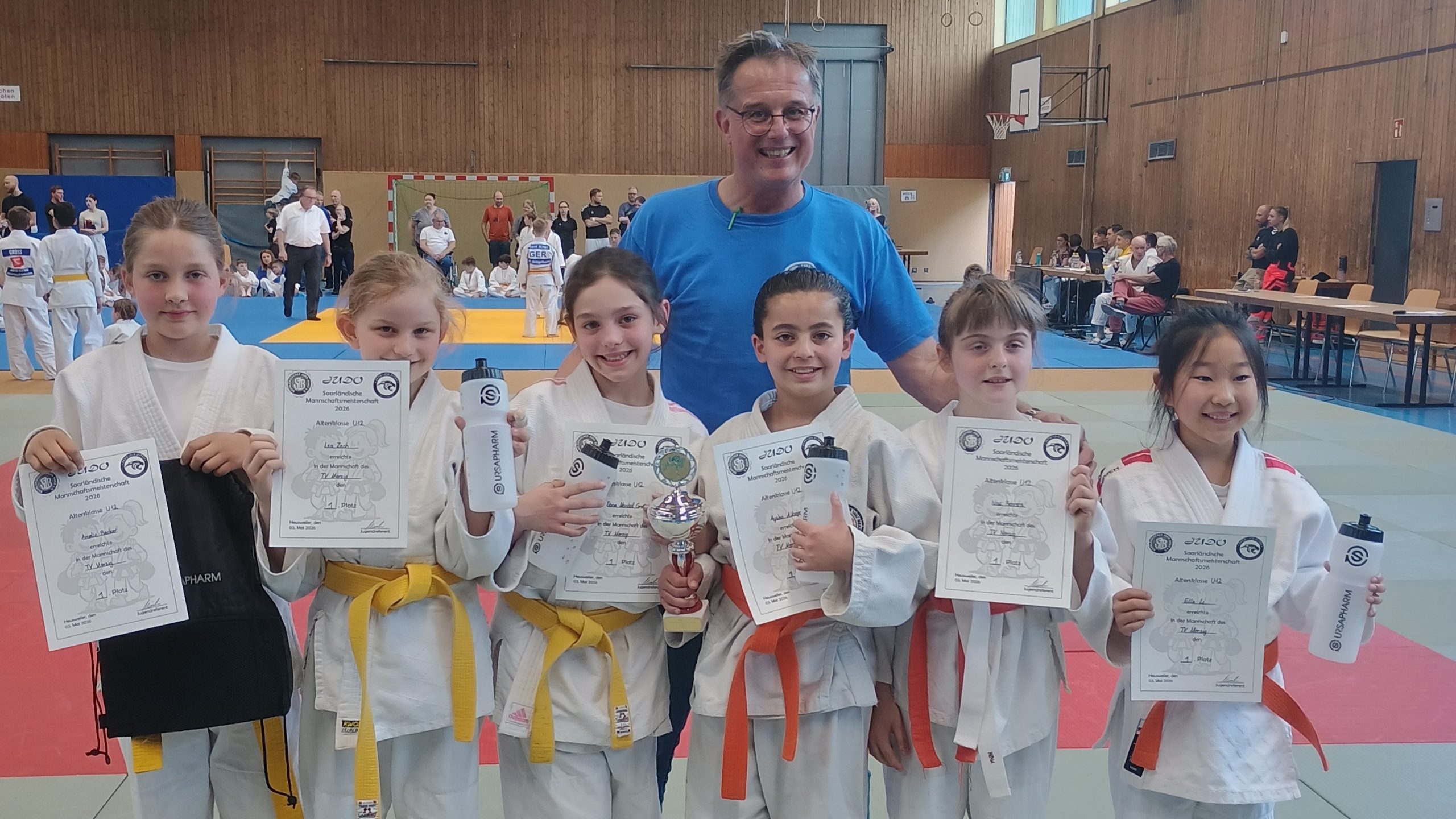 Judokas aus Merzig sind Mannschaftssaarlandmeister in der U12 
